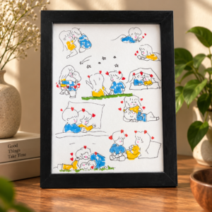 Little Moments – Framed Handmade Painting